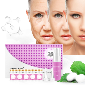 Ampoule de collagène rajeunissant coréen réglé pour les soins de la peau et le micro-aiguille