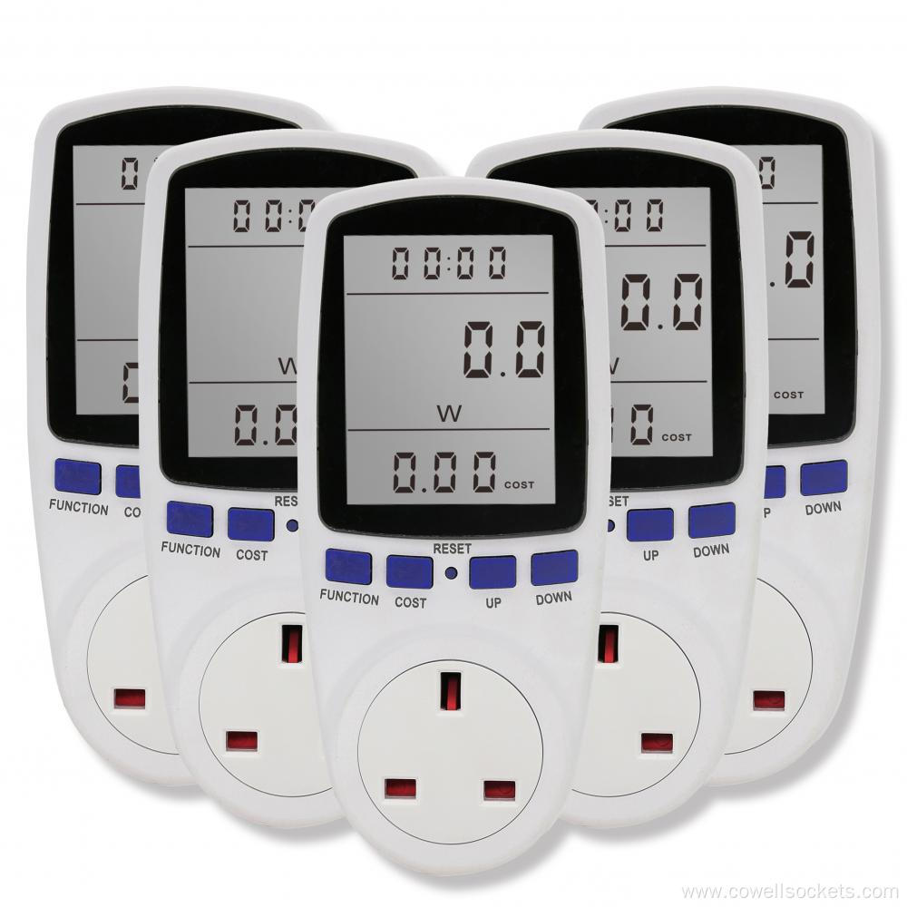 Electricity Usage Monitor Power Meter Plug Outlet