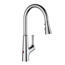 Stylish Wave Sensor Touchless Modern Kitchen Faucet