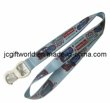 Bottle Opener Lanyard with Silkscreen Printing (JC229L)