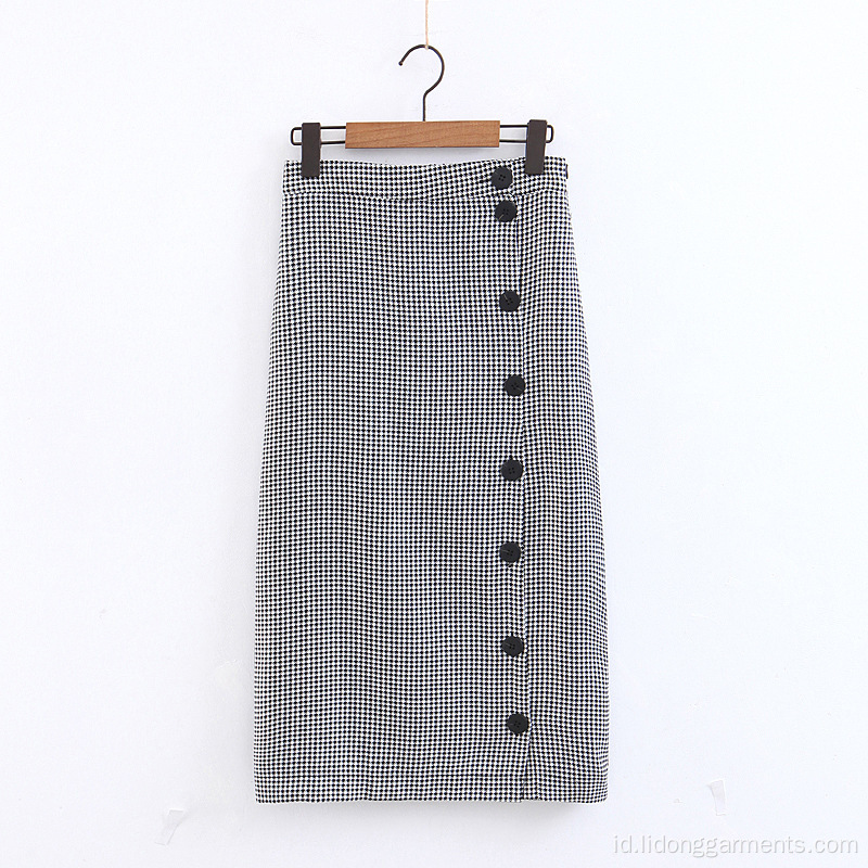 Rok Dekoratif Plaid Medium