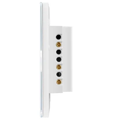Chaoran Amazon Alexa Google Assistant White Touch Switch US Smart Wall Light Switch