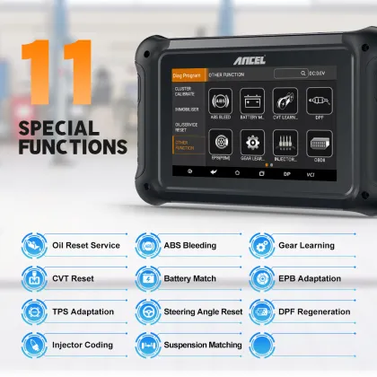 ANCEL DP500: Automotive Instrument Cluster Adjustment & OBD2 Diagnostic Tool