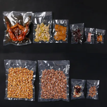 Plastic Vacuum Transparent Compression food Bag