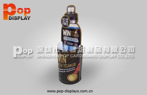 Bottled Water Advertisement Dump Bin Display Adjustable Fashion Cardboard