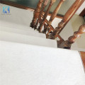 Бял лепкав полиестер килим, усетен в нетъкана тъкан