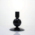 Nordic Mini Handle Holder Candlestick Kaca Berwarna