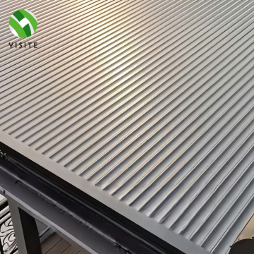 Custom Size Rooftop UV Protection Remote Control Electric Awning