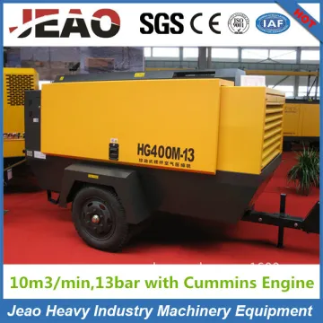 Hg400m-13 Portable Diesel Screw Air Compressor for Crawler Drilling Rig