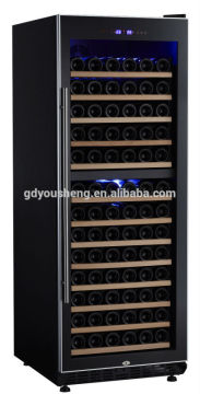 380L Touch Controller Panel Double Zone Wine Cellar USF-128D