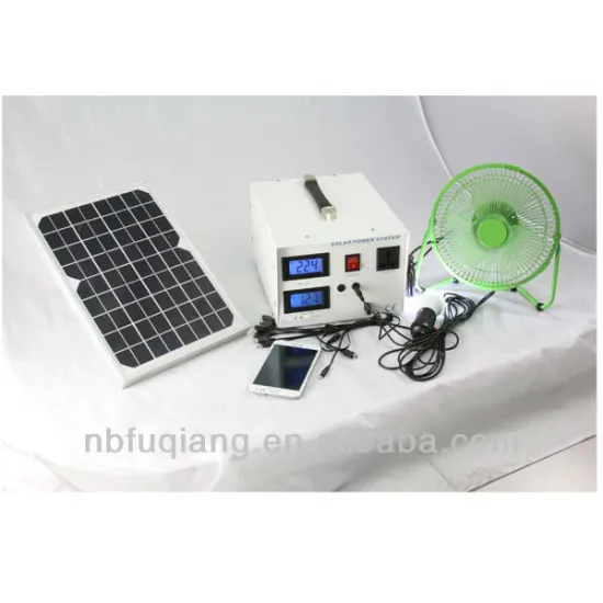FQ-920WS1 Portable 20W solar power system for home ligting and mobile charging