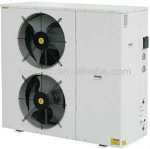 Commercial air source hot water heat pumps