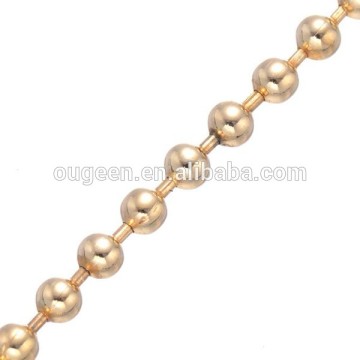 3.2mm 2016 bronze jewelry chain necklace bead chain necklaces designs