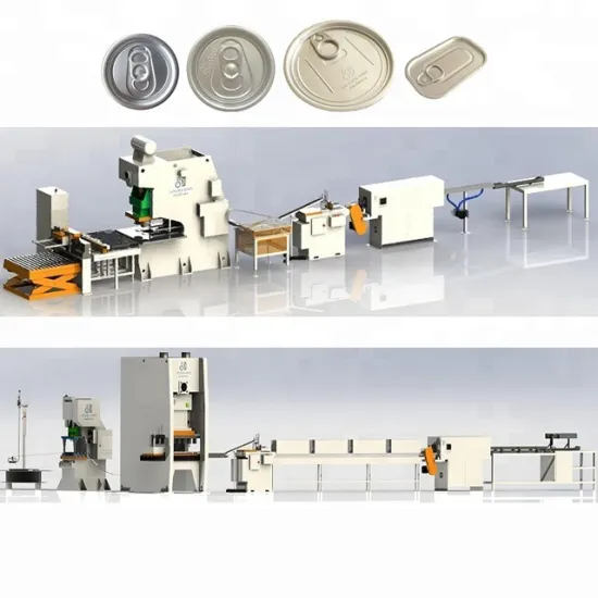 EOE lid beverage Easy open end making machine 401# easy open end