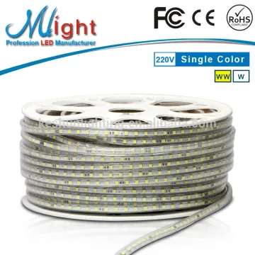 Hot sale SMD 5050 60LED/M flexible led strip lights AC 220v