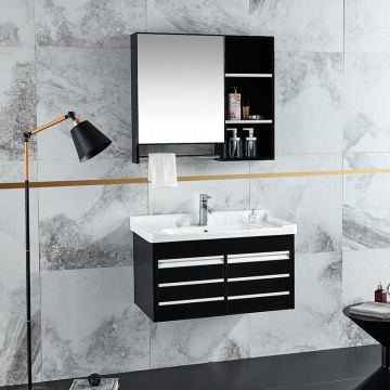Bộ Vanity phòng tắm gắn trên tường hiện đại-Tùy chọn 24-72 inch