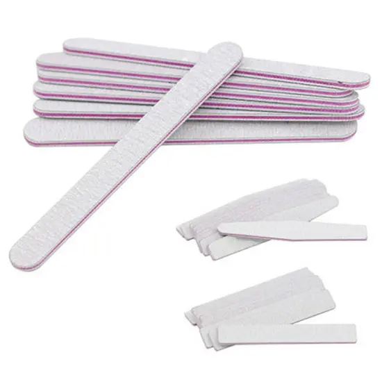 1pc Slim Gray Nail Buffer Sanding Sandpaper Nail Files Manicure Pedicure Nail Art Tool DIY Nail Art Tools Professional Nail File