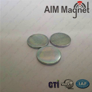 Stable zinc coating Disc D20x2mm Neodymium Magnets