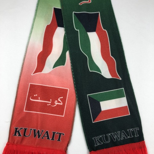 Wholesale high quality national Kuwait fleece scarf