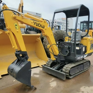 Used Yuchai YC20-8 Mini Excavator for Sale in China - Compact and Lightweight for Export