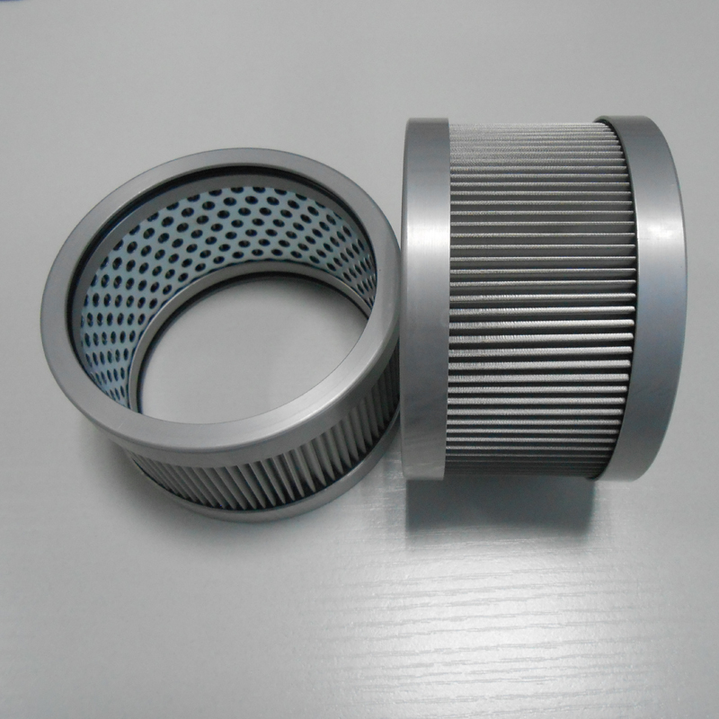 Metal mesh filter element