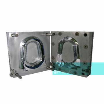 Toilet lid mold and precision mold