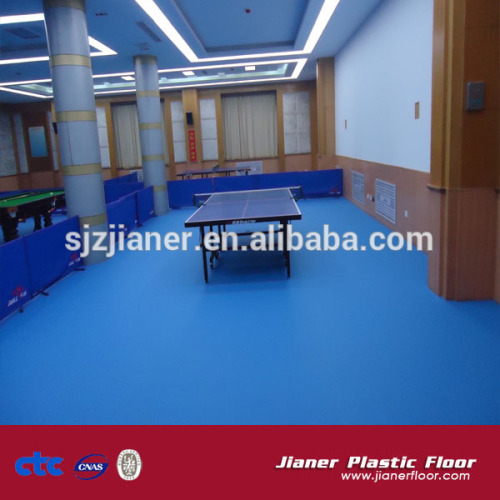 4.5mm Thickness Pvc Table Tennis Sports Flooring, High Quality 4.5mm