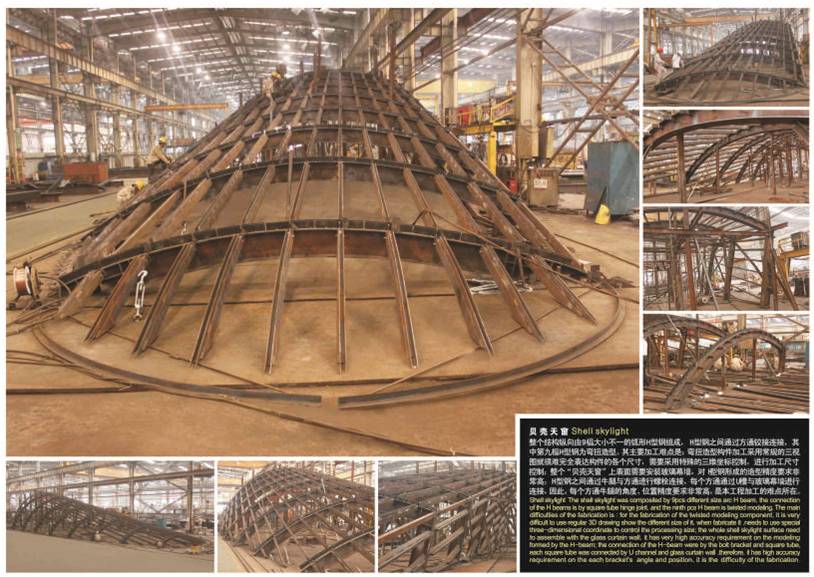 Shell Skylight เชลล์สกายไลท์ของโครงการ Ccrc ของสิงคโปร์ คุณภาพสูง เชลล์สกายไลท์ของ ...