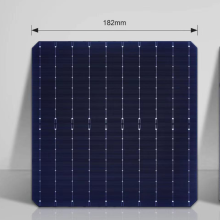 Produk baru sel solar 182mm