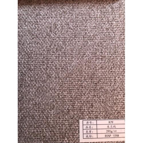 Tissu de lin imperméable classique de sofa d&#39;OEM de stratification de sofa