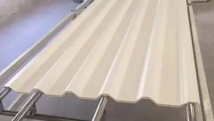 Colombia popular PVC twinwall roof sheet