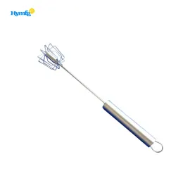 Easy Hand Push Stainless Steel Whisk