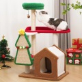 سلسلة عيد الميلاد Cat Climbing Shelf