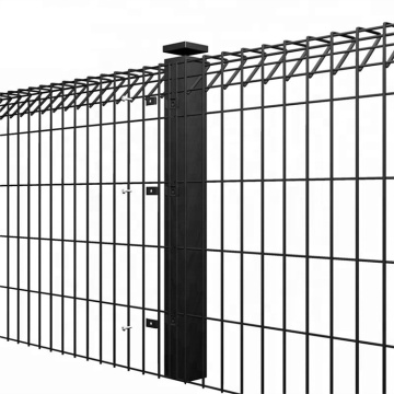 Home Garden Powder Coated Metal Welded Roll Top BRC Fencing