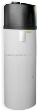Air source heat pumps water heater with solar coil Daishiba bath heater for sanitary R134a,250L,CE,EN16147,EN255
