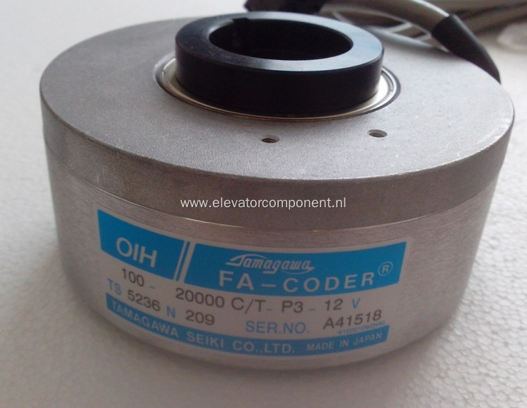 TAMAGAWA Encoder for Fujitec Elevators TS5236N209