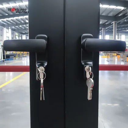 NOA Commercial Door Safety Quick Escape Push Glass Aluminium Storefront Exterior Doors