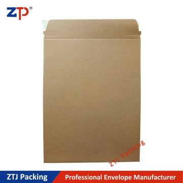 Thick cardboard stay flat mailers express delivery envelope