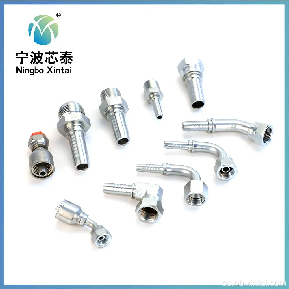 JIC/BSP/NPT Metric Carbon Steel Hydraulic Slange Fitting