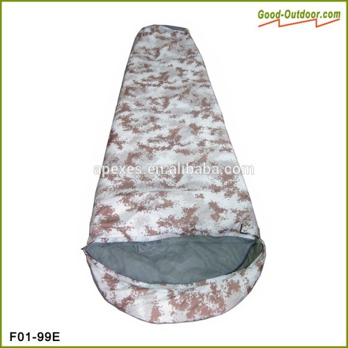 Military Camouflage Sleeping Bag With Head Mosquito Net