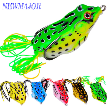 Newmajor Soft Frog Lures Topwater Crank Bait 5/8.5/13/17.5g