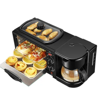 Silver Crest 3-in-1 Breakfast Maker: Multifunctional Sandwich Machine