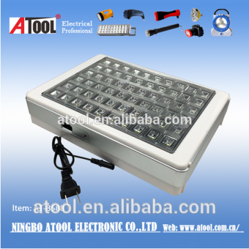hot selling in Asia portable rechargeable led emergency light
