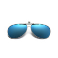 Clip de aviador personalizado en gafas de sol para gafas