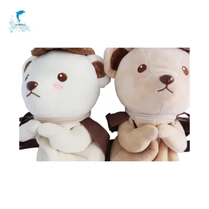 China Manufacturer Intelligence Children Plush Bear Bag
