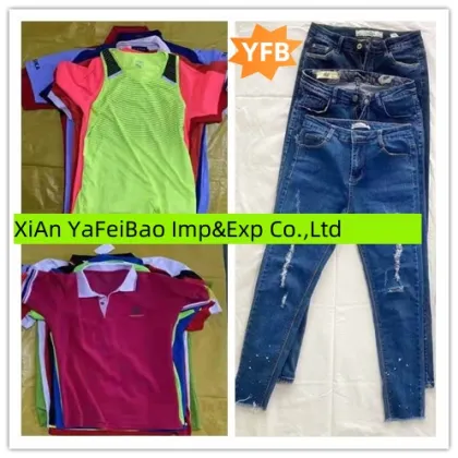 Premium A Grade Summer Used Clothes for Stylish Wear