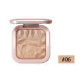 Pressad pulver privat etikett Highlighter Cosmetics