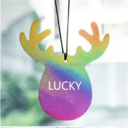 2023 Custom Car Air Freshener Hanging Scent Trees with Ice Logo