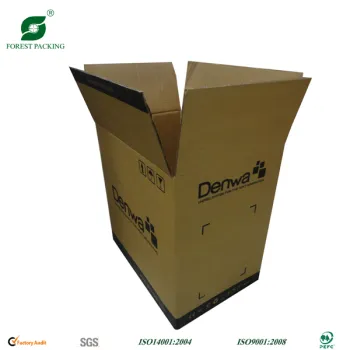 B FLUTE BROWN CORRUGATED SHIPPING BOX