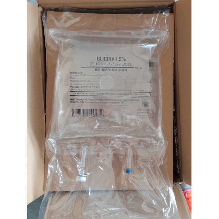 دواء محلول الري بالجليسين